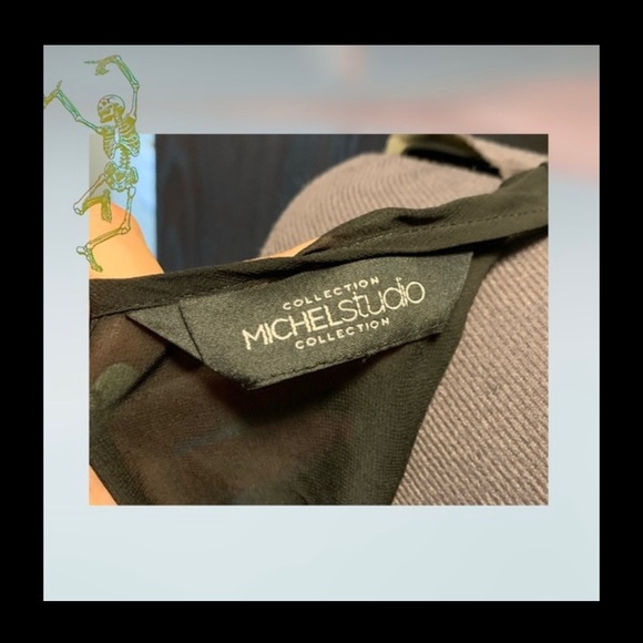 Green Patterned Dress - Picture 3 of 4